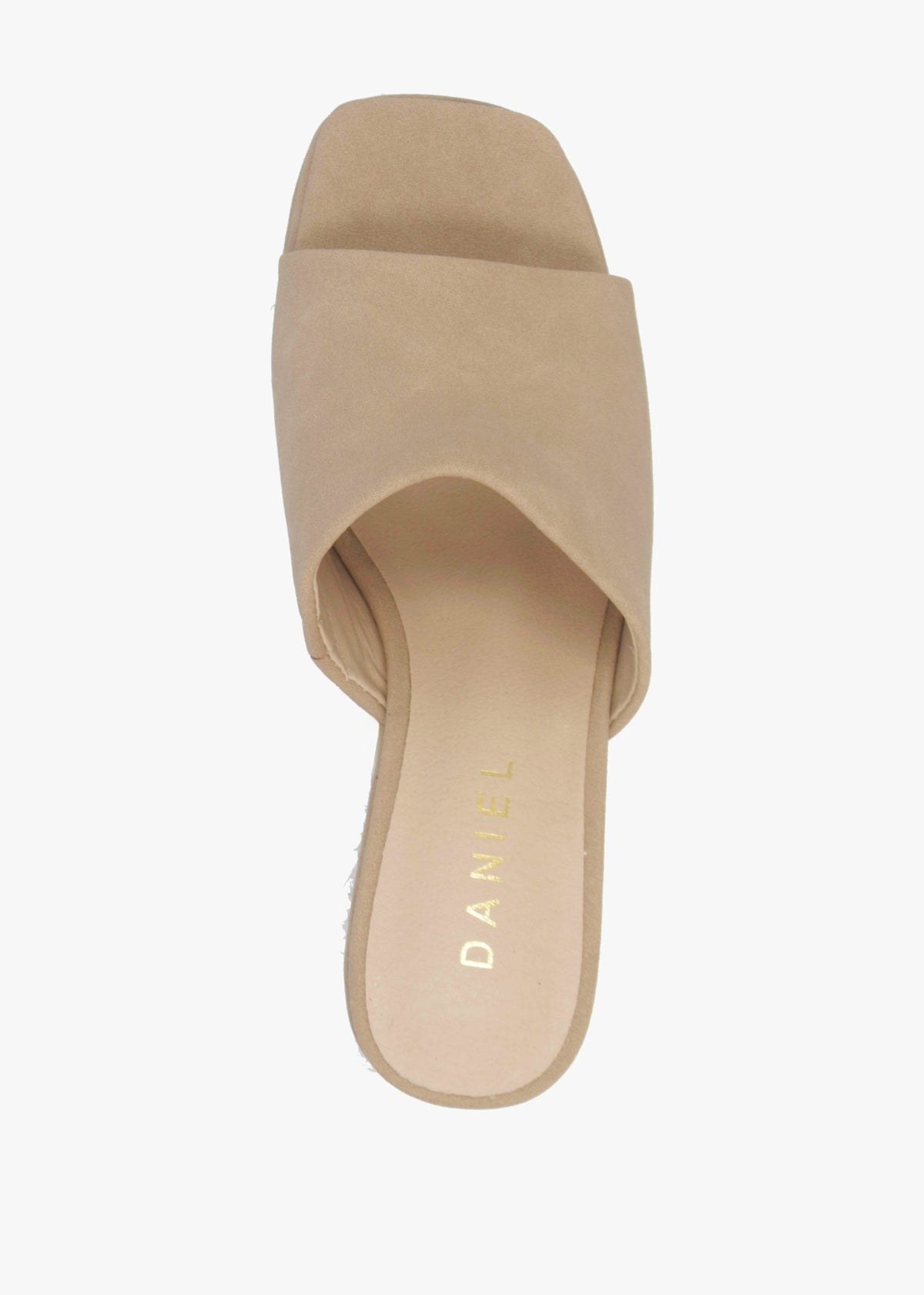 Yana Beige Striped Wedge Espadrilles