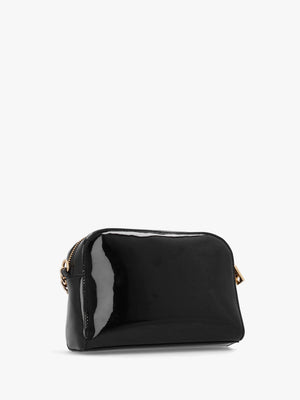 Enameled Logo Nero Cross-Body Bag