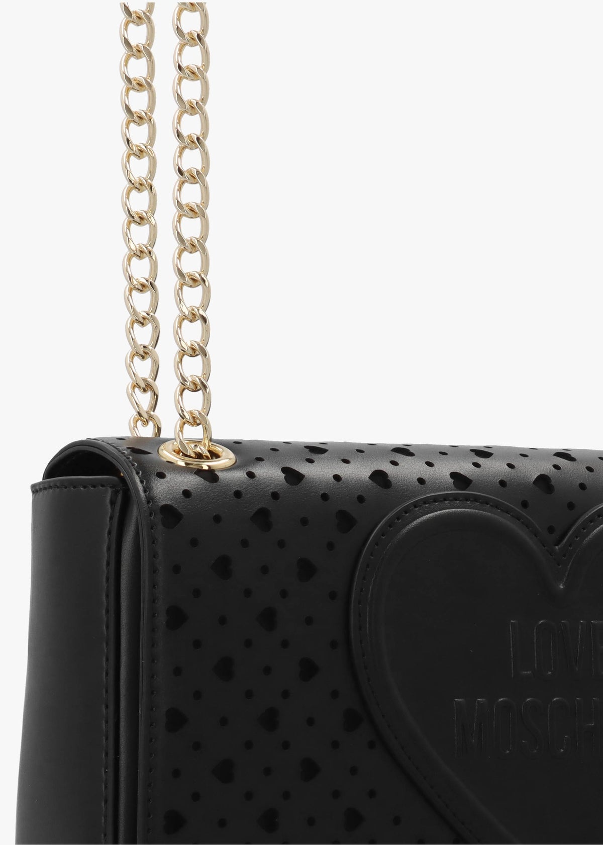 Heart Basket Nero Shoulder Bag