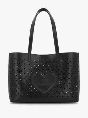 Heart Basket Nero Tote Bag