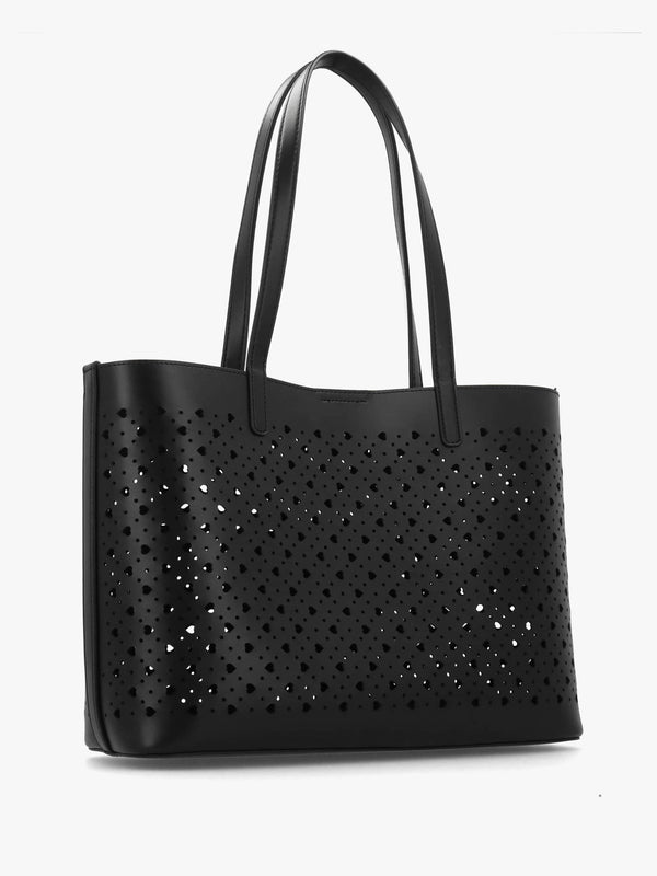 Heart Basket Nero Tote Bag