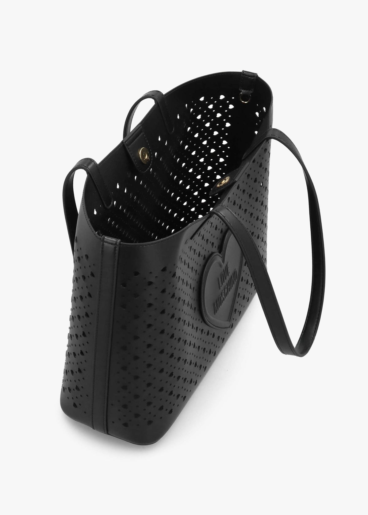 Heart Basket Nero Tote Bag