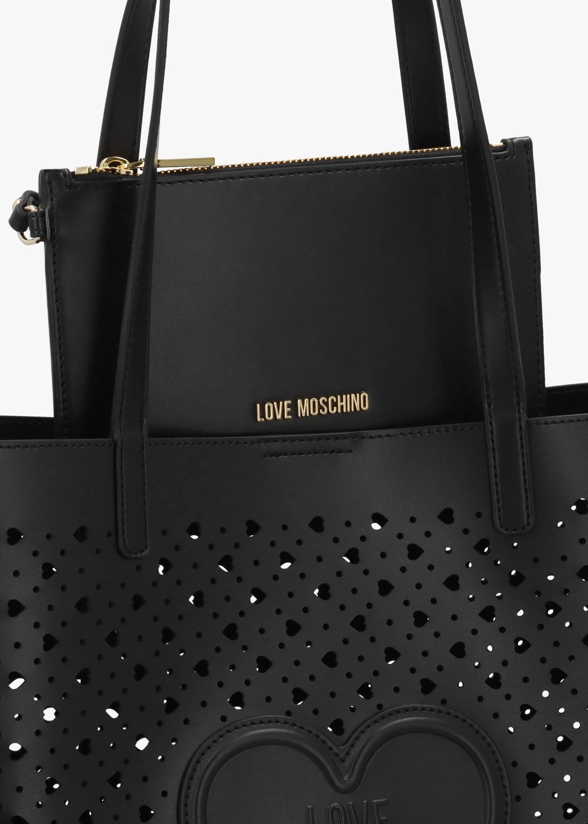 Heart Basket Nero Tote Bag