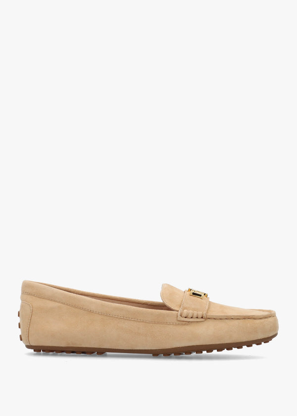 Barnsbury Buff Suede Loafers