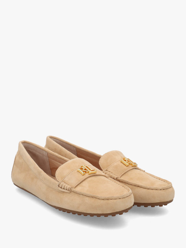 Barnsbury Buff Suede Loafers