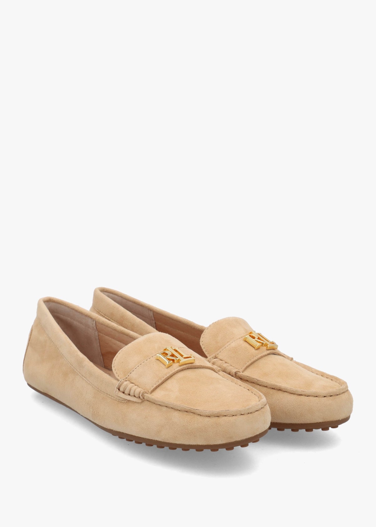 Barnsbury Buff Suede Loafers