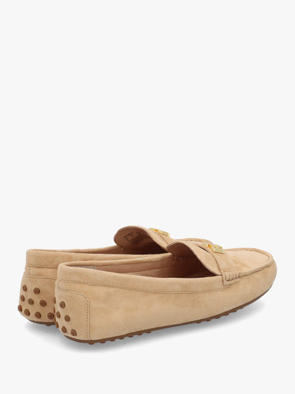 Barnsbury Buff Suede Loafers