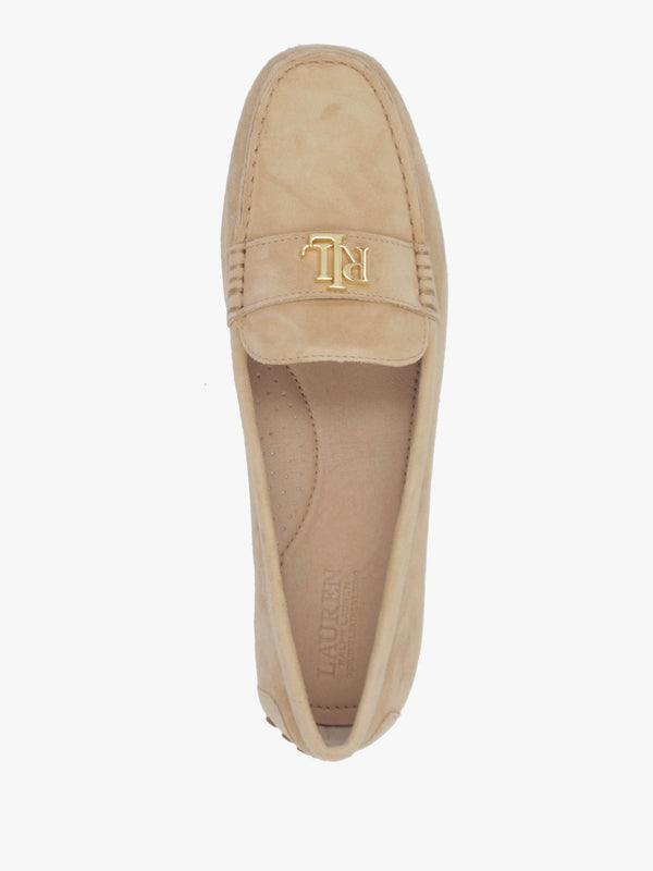 Barnsbury Buff Suede Loafers