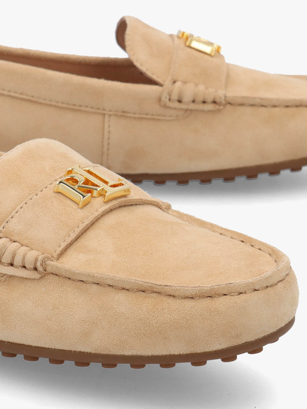 Barnsbury Buff Suede Loafers