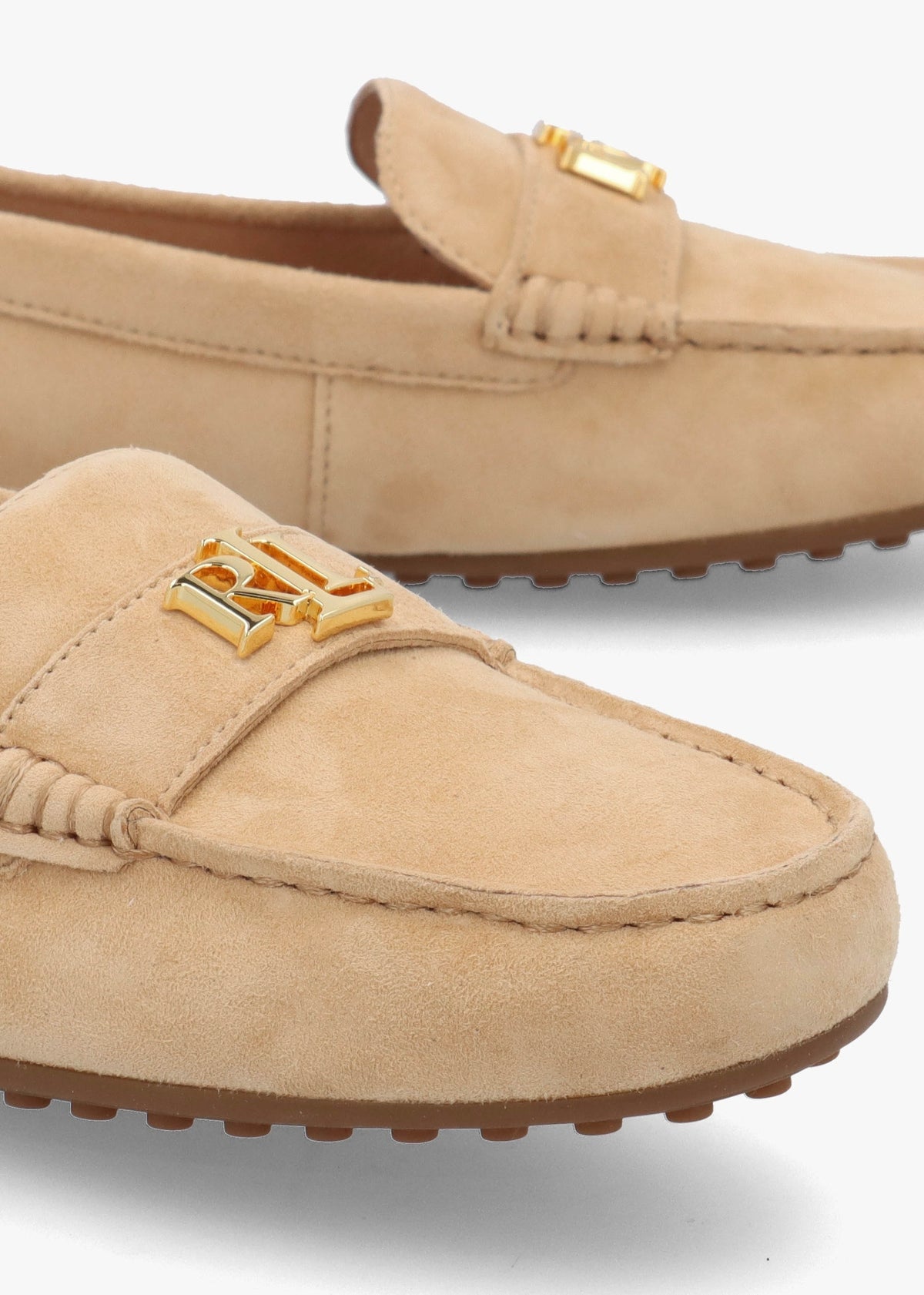 Barnsbury Buff Suede Loafers