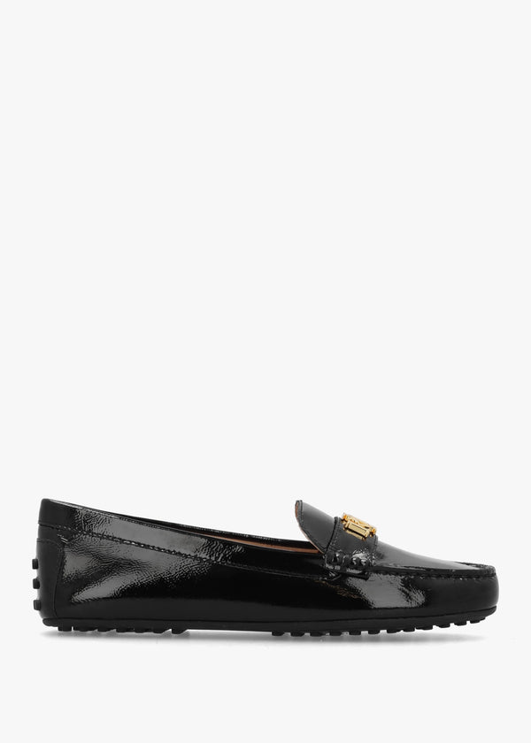 Barnsbury Black Patent Leather Loafers