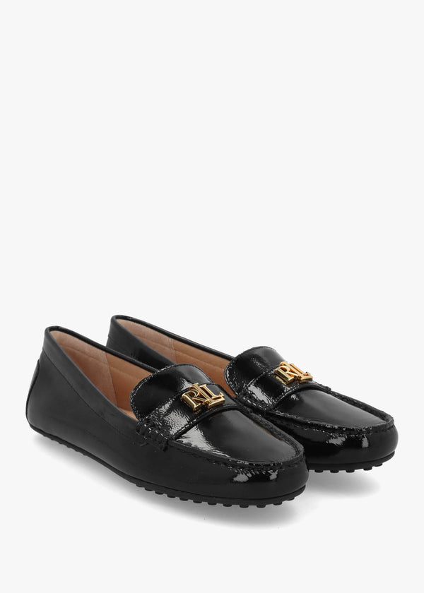 Barnsbury Black Patent Leather Loafers