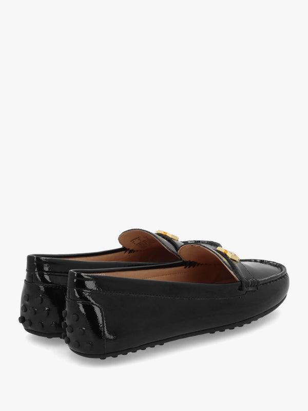 Barnsbury Black Patent Leather Loafers