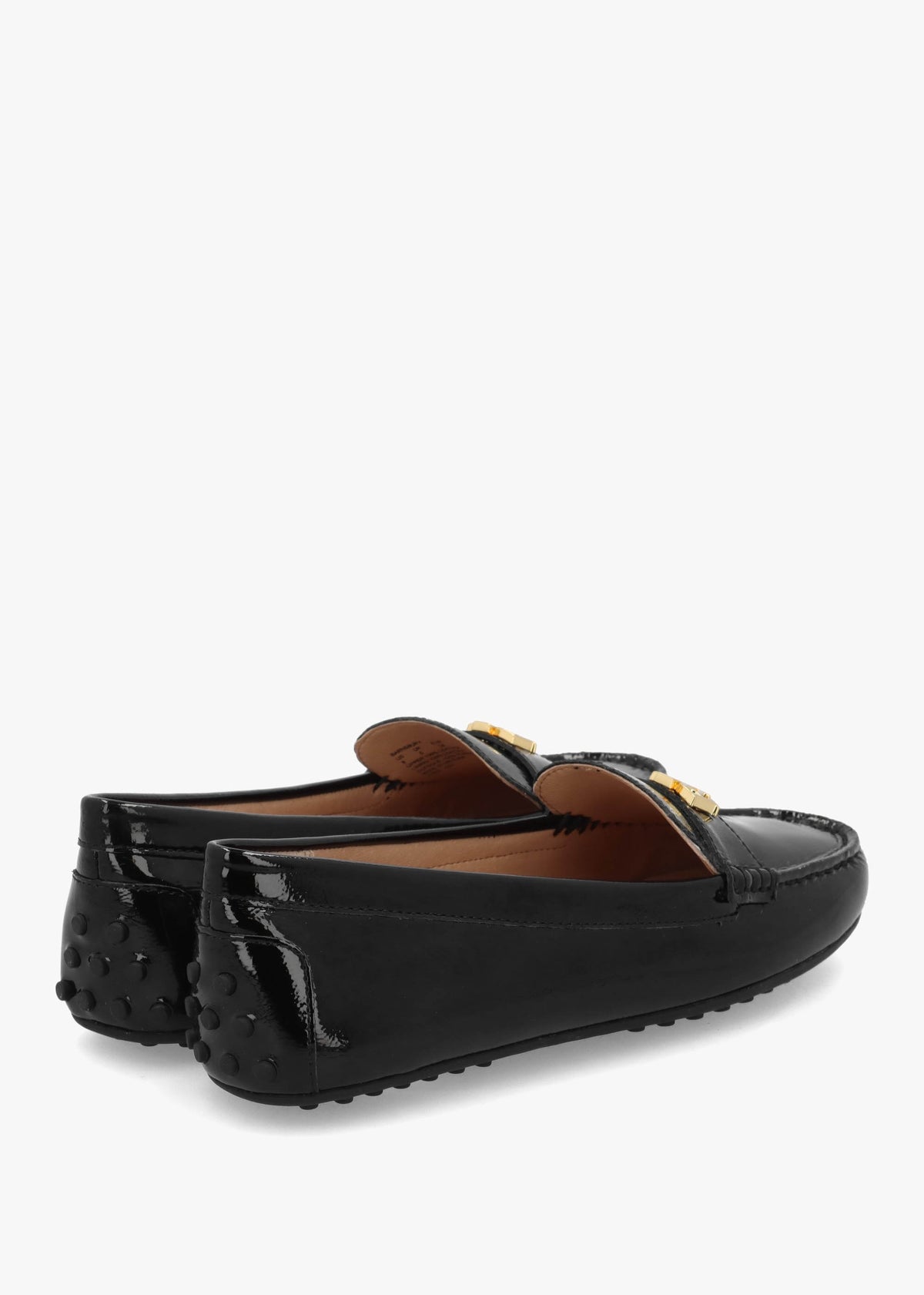 Barnsbury Black Patent Leather Loafers