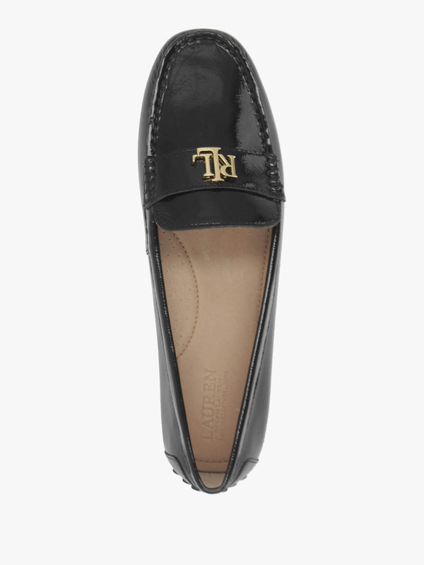 Barnsbury Black Patent Leather Loafers