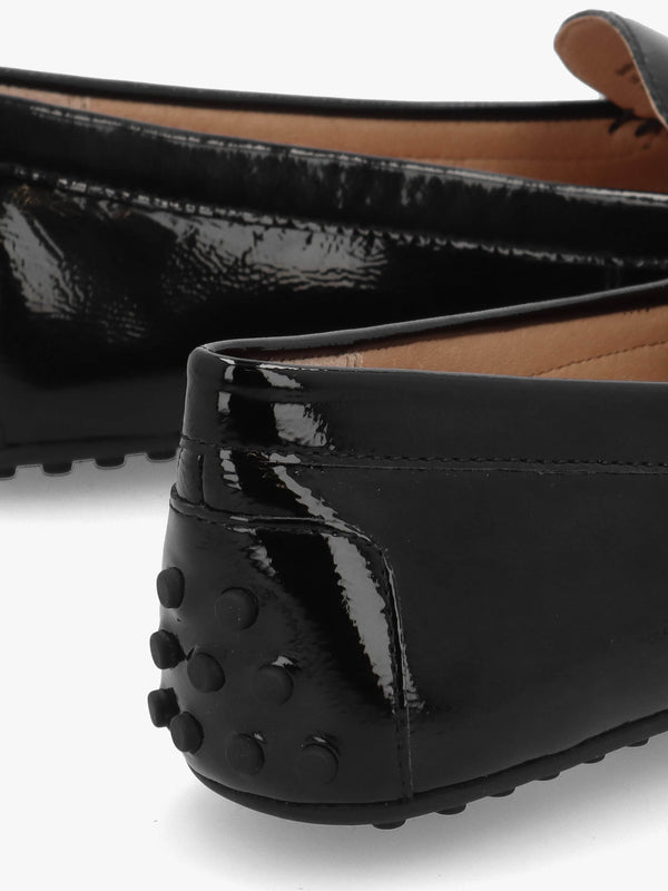 Barnsbury Black Patent Leather Loafers