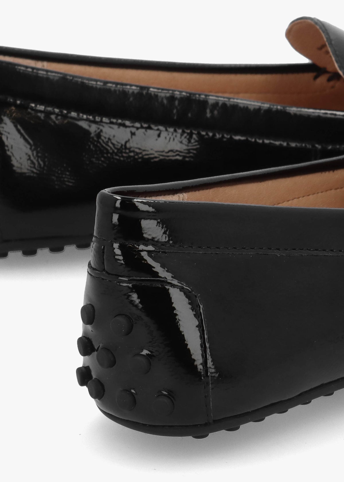 Barnsbury Black Patent Leather Loafers