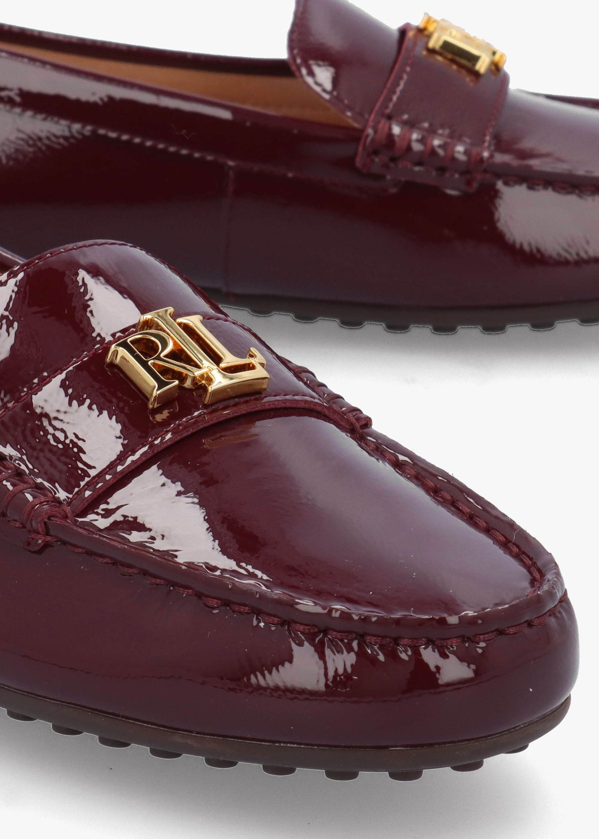 Barnsbury Red Patent Leather Loafers