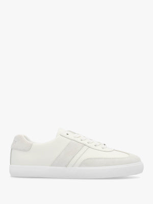 Braylee Bianco Leather & Suede Trainers