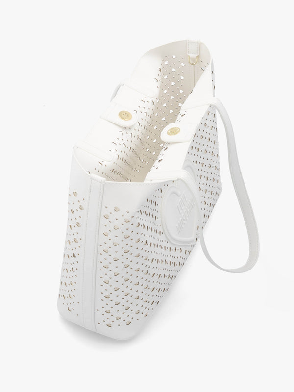 Heart Basket Bianco Tote Bag