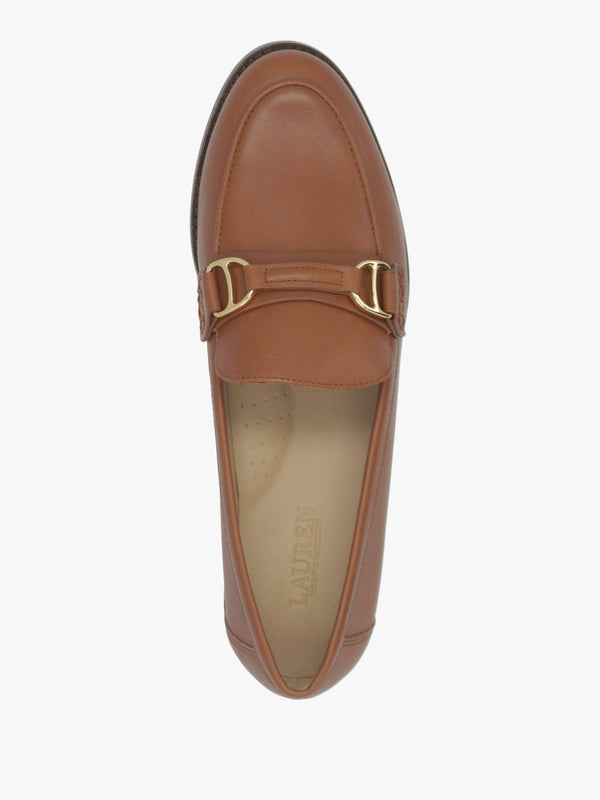 Tasha Lauren Tan Leather Loafers