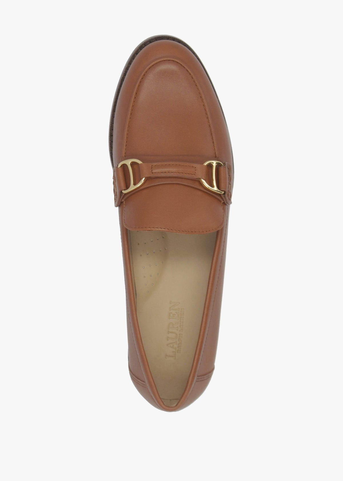 Tasha Lauren Tan Leather Loafers