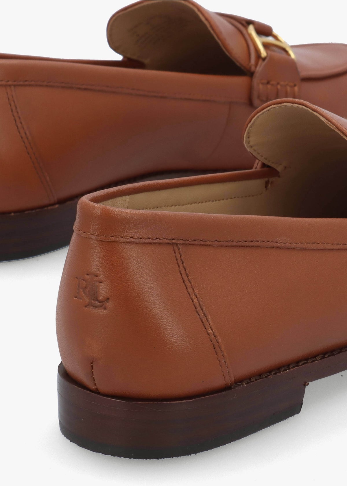 Tasha Lauren Tan Leather Loafers