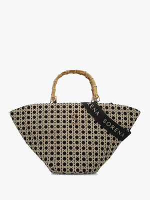 One-Of-A-Kind Postiano Multicoloured Basket Tote Bag