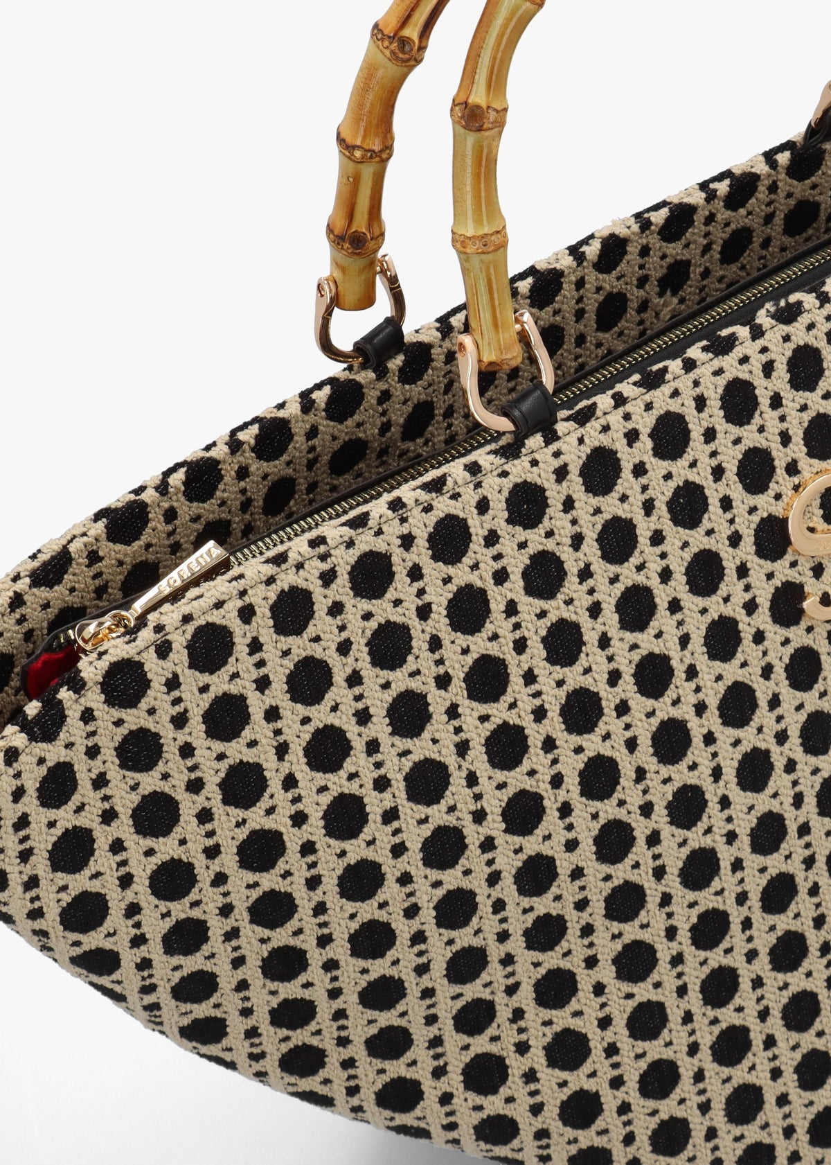One-Of-A-Kind Postiano Multicoloured Basket Tote Bag