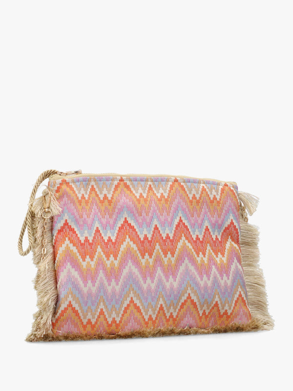 One-Of-A-Kind Juciy Multicoloured Clutch Bag
