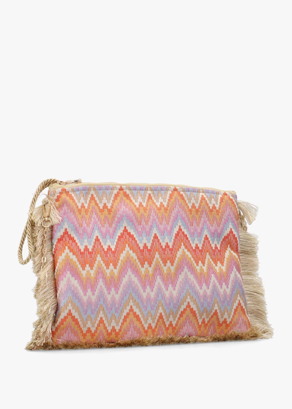 One-Of-A-Kind Juciy Multicoloured Clutch Bag