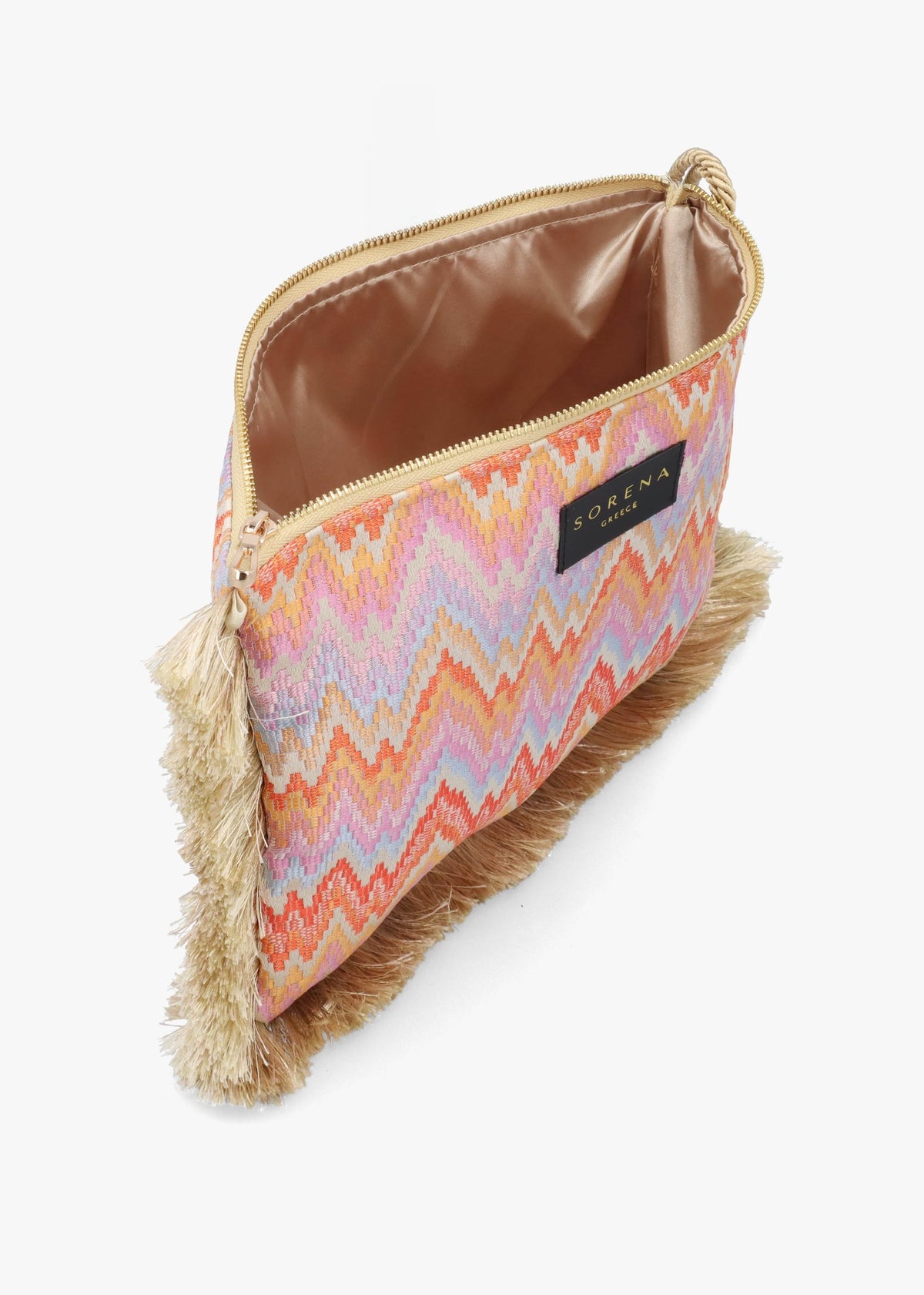 One-Of-A-Kind Juciy Multicoloured Clutch Bag