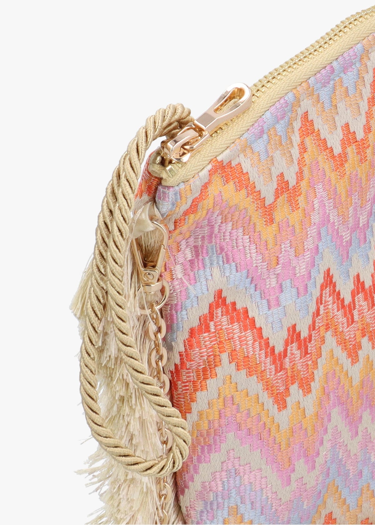 One-Of-A-Kind Juciy Multicoloured Clutch Bag