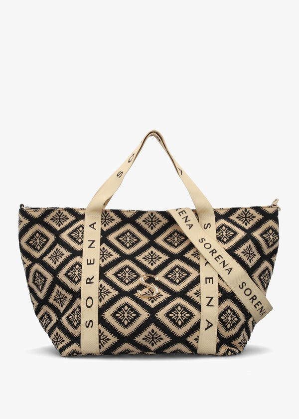 One-Of-A-Kind Cycladitissa Multicoloured Traveller Tote Bag