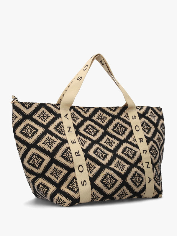 One-Of-A-Kind Cycladitissa Multicoloured Traveller Tote Bag
