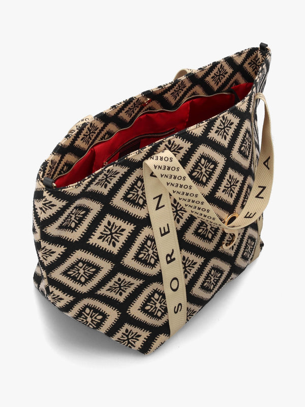 One-Of-A-Kind Cycladitissa Multicoloured Traveller Tote Bag