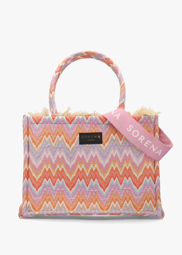 One-Of-A-Kind Caldera Multicoloured Tote Bag