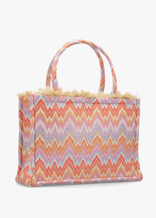 One-Of-A-Kind Caldera Multicoloured Tote Bag