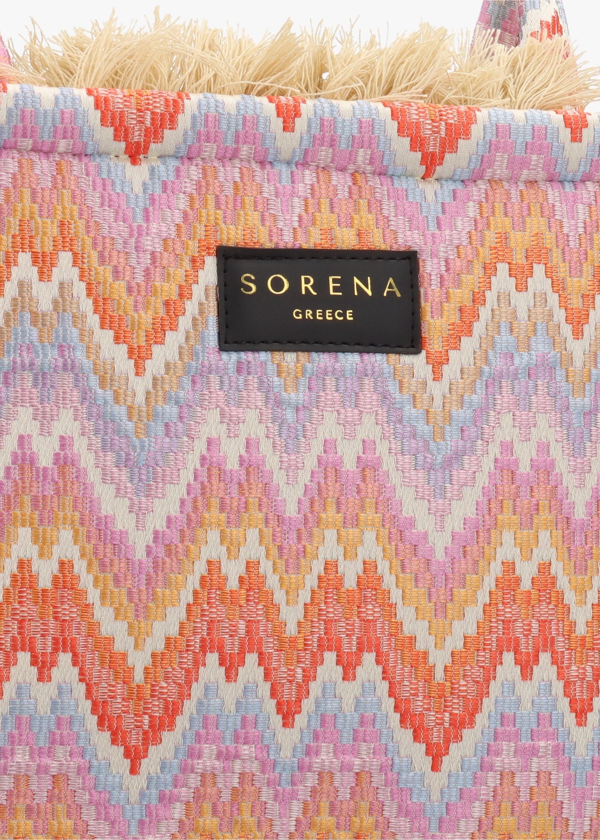 One-Of-A-Kind Caldera Multicoloured Tote Bag