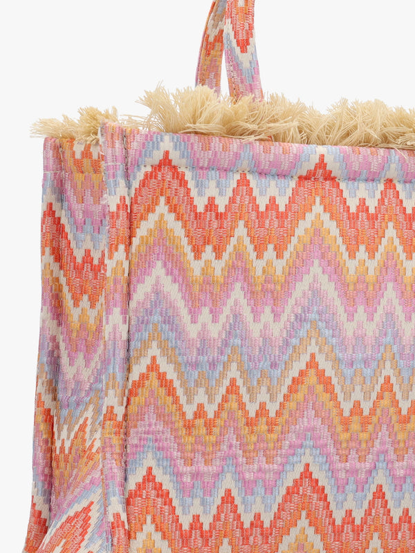 One-Of-A-Kind Caldera Multicoloured Tote Bag