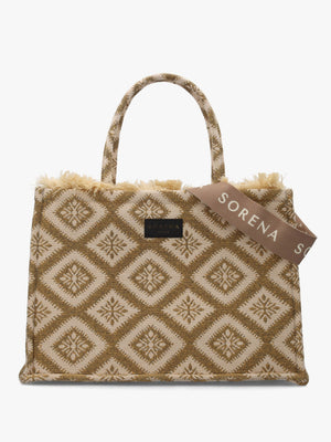 One-Of-A-Kind Arhontissa Multicoloured Tote Bag