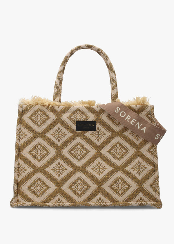 One-Of-A-Kind Arhontissa Multicoloured Tote Bag
