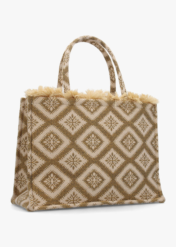 One-Of-A-Kind Arhontissa Multicoloured Tote Bag