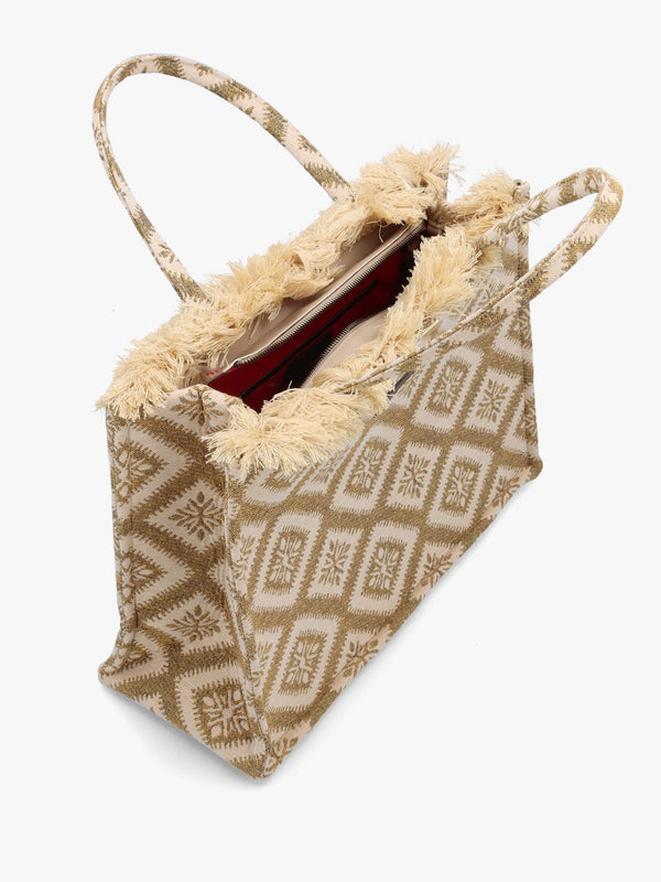 One-Of-A-Kind Arhontissa Multicoloured Tote Bag