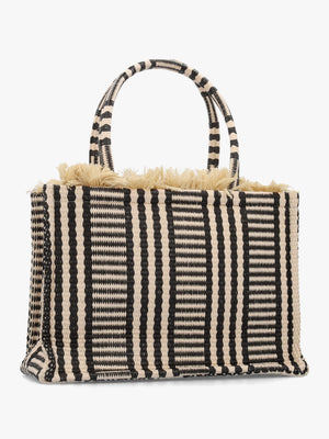 One-Of-A-Kind Ammos Multicoloured Straw Tote Bag