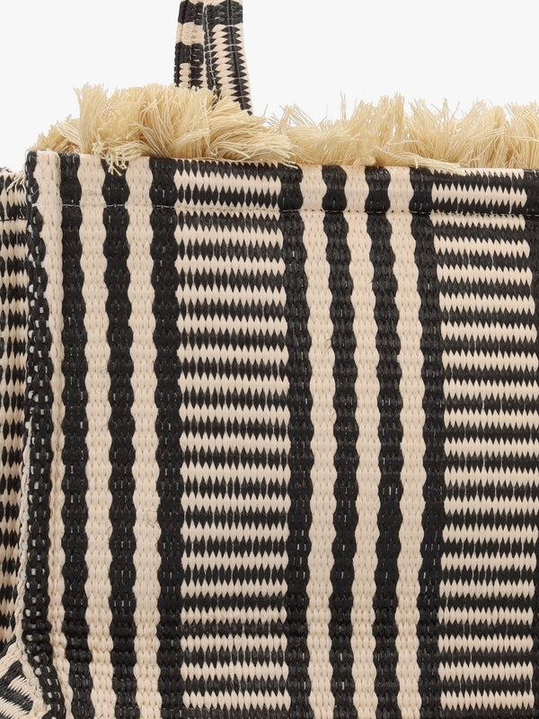 One-Of-A-Kind Ammos Multicoloured Straw Tote Bag