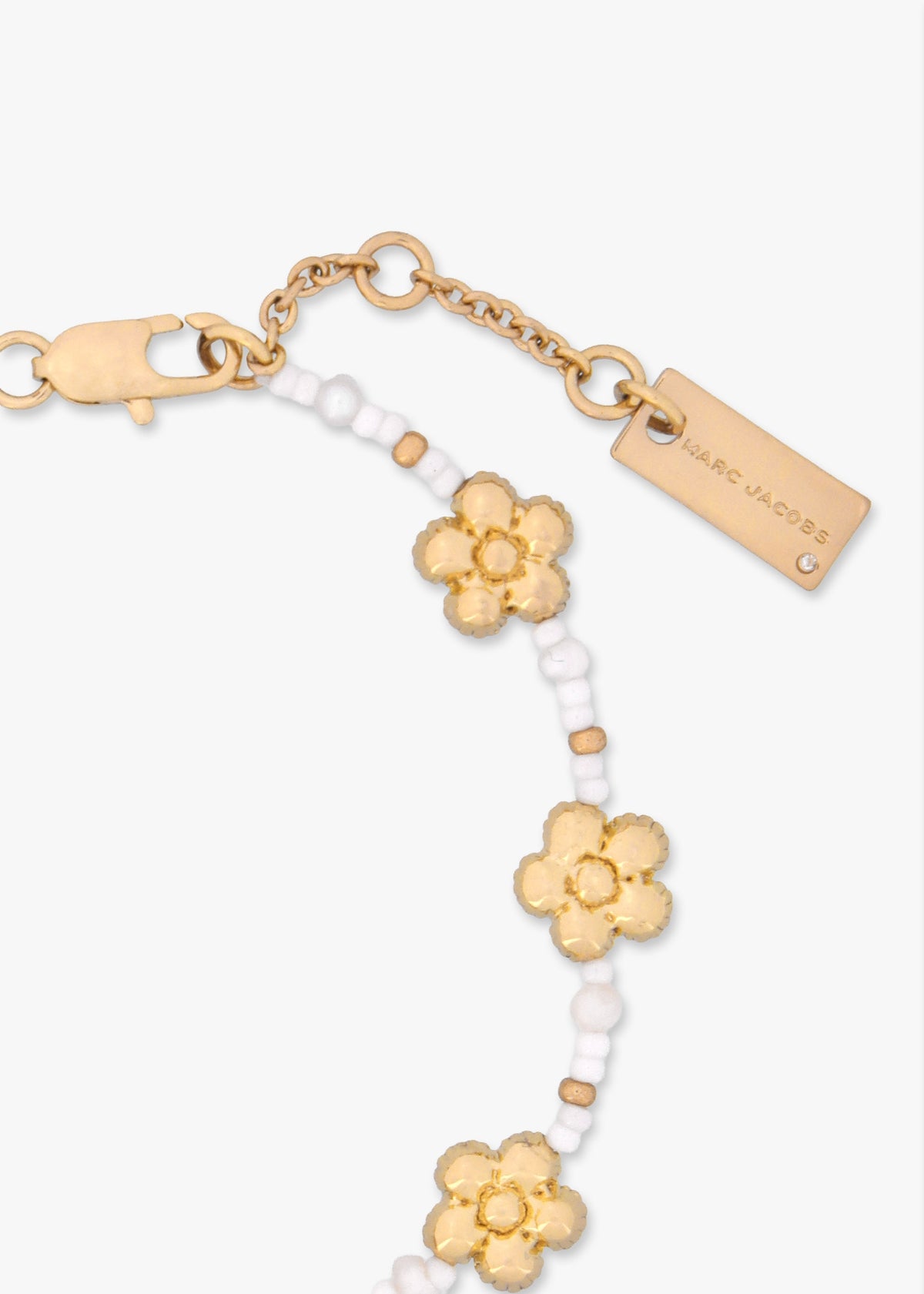 The Beaded MJ Balloon Gold Bracelet