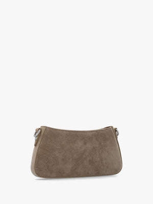 Tasha Stone Suede Shoulder Phone Bag