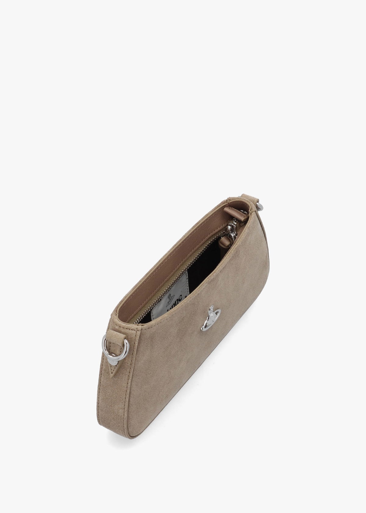 Tasha Stone Suede Shoulder Phone Bag