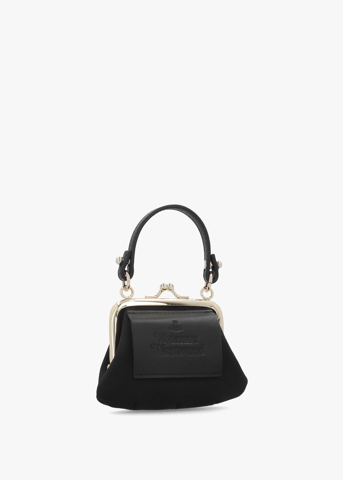 Mini Granny Frame Black Purse